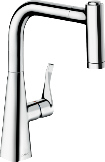 Смеситель для кухни Hansgrohe Metris M71 73800000 хром