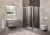 Душевой уголок BelBagno Unique-AH-1-100/115-100-C-Cr Душевой уголок BelBagno Unique-AH-1-100/115-100-C-Cr