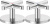 Смеситель для раковины Villeroy & Boch Dawn TVW10612015361