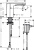 Смеситель для раковины Hansgrohe Vernis Blend 71504000 Смеситель для раковины Hansgrohe Vernis Blend 71504000