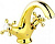 Смеситель для раковины Timo Nelson 1911F Gold