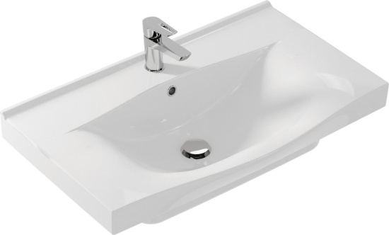 Тумба с раковиной Bellezza Санриса 80 орех