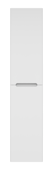 Шкаф-пенал Misty Роял 35 белый подвесной, универсальный