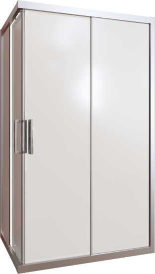 Душевой уголок Stworki Карлстад 120x90 см профиль хром матовый, стекло матовое