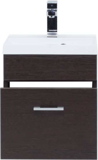 Тумба с раковиной Aquanet Нота 40 венге