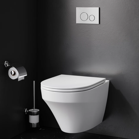 Унитаз подвесной Am.Pm Inspire FlashClean C501700WH с сидением