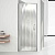 Душевая дверь в нишу Vincea Orta VPP-1O800CH-L 80 см, хром, стекло шиншилла, L