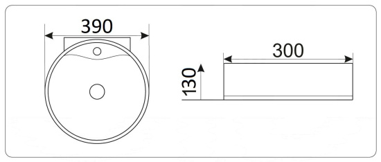 Раковина CeramaLux TR4358