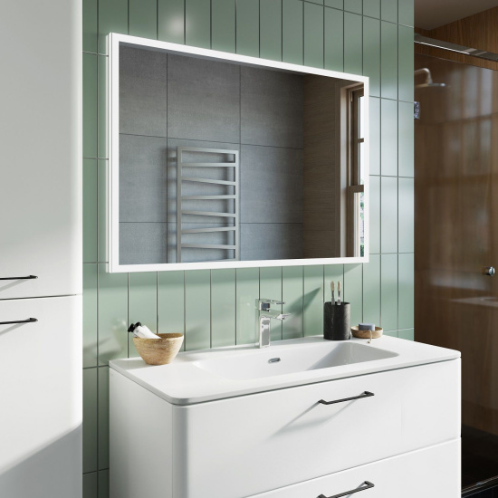 Тумба с раковиной Iddis Brick 100