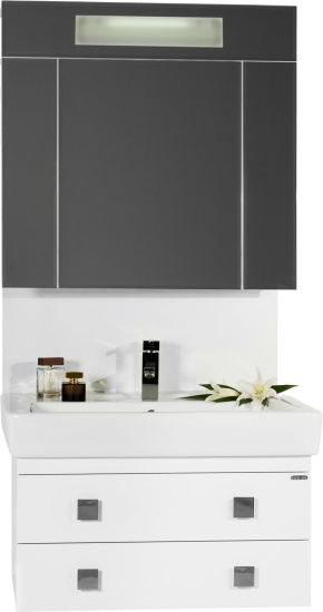 Мебель для ванной Vod-Ok Квадро 80 белая