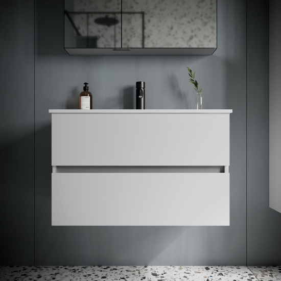 Мебель для ванной Sancos Urban 80 белый глянец