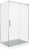 Душевой уголок Good Door Galaxy WTW+SP-C-В 120х100, профиль черный