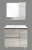 Мебель для ванной Comforty Верона 90, напольная, дуб белый