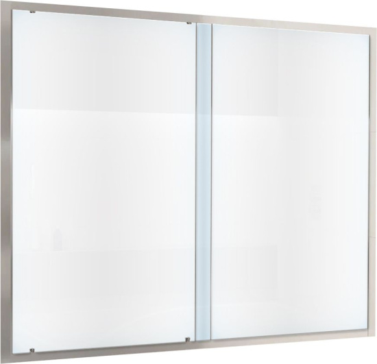 Шторка на ванну RGW Screens SC-43 150х150, профиль хром, стекло матовое