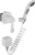 Смеситель для душа Elghansa Classicline 34C0786-White (Set-51) Смеситель для душа Elghansa Classicline 34C0786-White (Set-51)