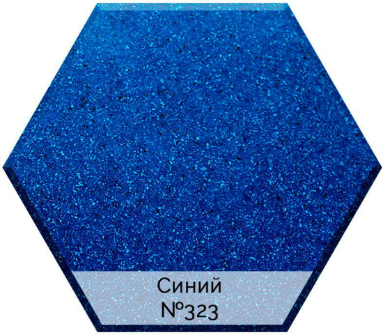 Смеситель для кухни AquaGranitEx C-7040 синий