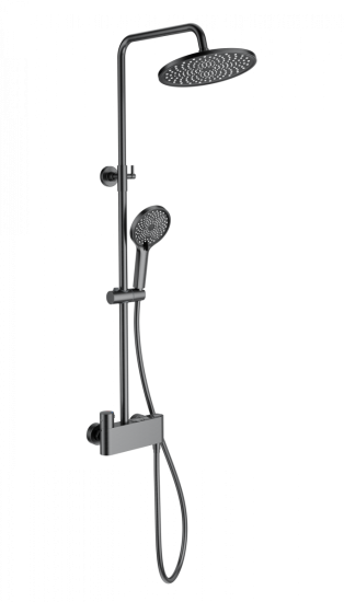 Душевая стойка Wonzon & Woghand Muse Corno WW-B3110-BGG с термостатом