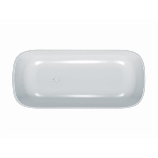 Ванна из искусственного камня Kolpa San Gloria FS 180x80 Black & White