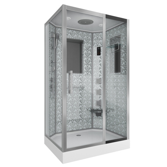 Душевая кабина Niagara Lux NG-7711WR хром, металлик