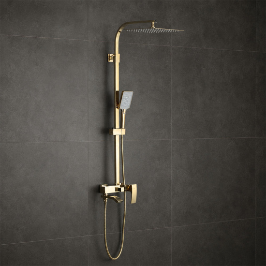 Душевая стойка Gappo G2407-3, золото
