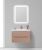 Тумба с раковиной BelBagno Fly 70 cappuccino lucido Тумба с раковиной BelBagno Fly 70 cappuccino lucido