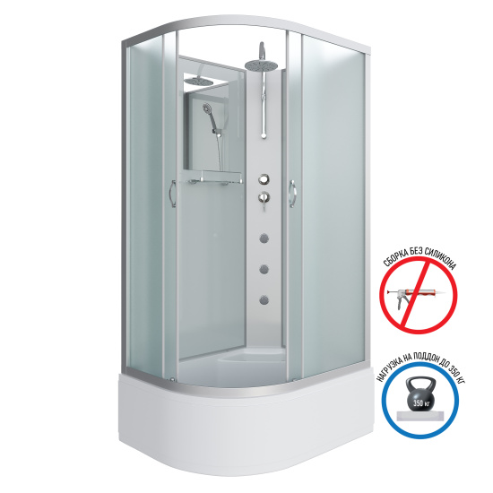 Душевая кабина Niagara Classic NG-2310-14RBKTG