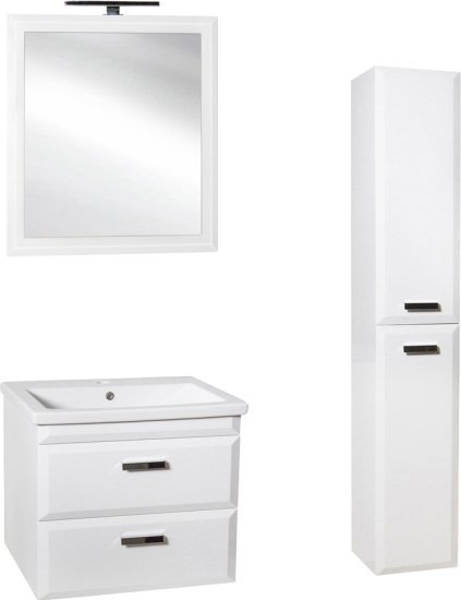 Мебель для ванной Style Line Лотос 70 Люкс Plus подвесная, белая