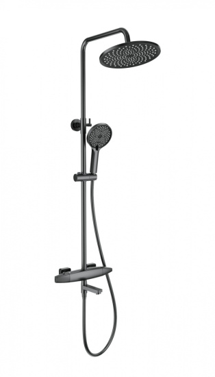 Душевая стойка Wonzon & Woghand Neo WW-B3035-A2-BGG с термостатом
