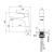 Смеситель для раковины Wonzon & Woghand Forza WW-139031-CR