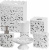 Мусорное ведро Creative Bath Belle BEL54WH белое, 5 л
