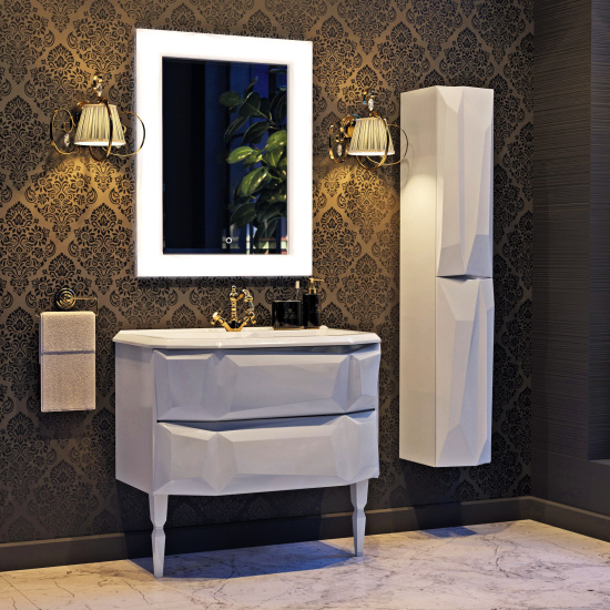 Пенал Aima Design Crystal 30П R white