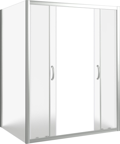 Душевой уголок Good Door Infinity WTW-TD+SP-G-CH 150x90
