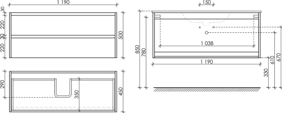 Мебель для ванной Sancos Libra 120 белый глянец