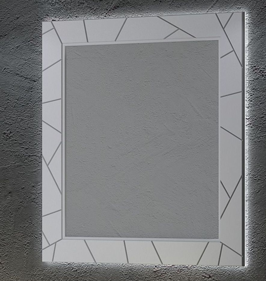 Зеркало Opadiris Луиджи 90 серое