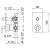 Смеситель для душа Webert Living LV860101345, никель
