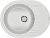 Мойка кухонная Paulmark Oval PM316550-WH белый