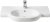 Раковина Roca Meridian 32724D000 85 см