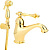Смеситель для раковины Migliore Bomond 26887 с гигиеническим душем, золото