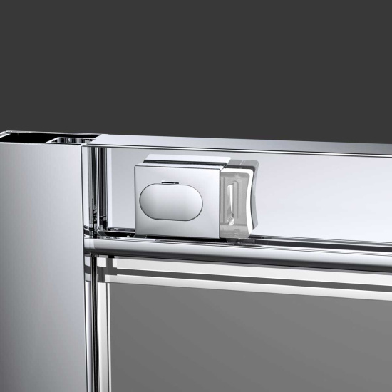 Душевой уголок Vincea Alpha VSQ-3AL900CL 90x90, профиль хром, стекло прозрачное