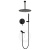 Душевая система Filarete Roun FL1022BL, черный Душевая система Filarete Roun FL1022BL, черный