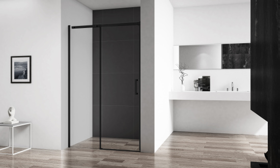 Душевая дверь в нишу BelBagno Acqua-BF-1-120-C-NERO