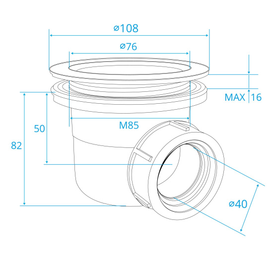Поддон для душа RGW STM-W 180x80