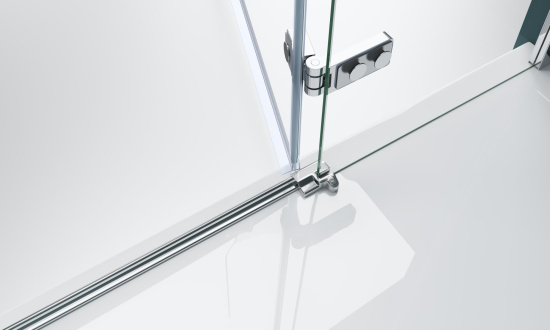 Душевая дверь в нишу BelBagno Kraft B-12-60/30-C-Cr L