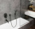 Смеситель для ванны Hansgrohe Vernis Blend 71449670 черный Смеситель для ванны Hansgrohe Vernis Blend 71449670 черный