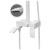 Душевая стойка Hansberge H5077WW, белый Душевая стойка Hansberge H5077WW, белый