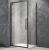 Душевой уголок Veconi Rovigo RV-033B 90x100, профиль черный