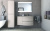 Тумба с раковиной Cezares Vague 104 R rovere sbiancato Тумба с раковиной Cezares Vague 104 R rovere sbiancato