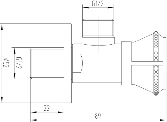 Шланговое подключение Milacio MC.007.BR