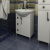 Мебель для ванной Triton Диана 55 L, 3 ящика, белая