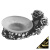 Мыльница Art&Max Rose AM-B-0091C-B Мыльница Art&Max Rose AM-B-0091C-B
